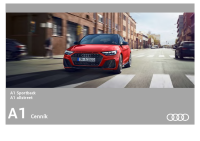 Audi A1 - cennik 2024
